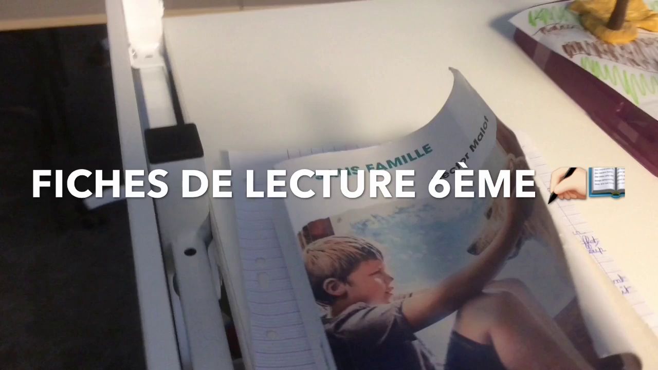 Classes de sixième : fiches de lecture (français) - Collège Saint